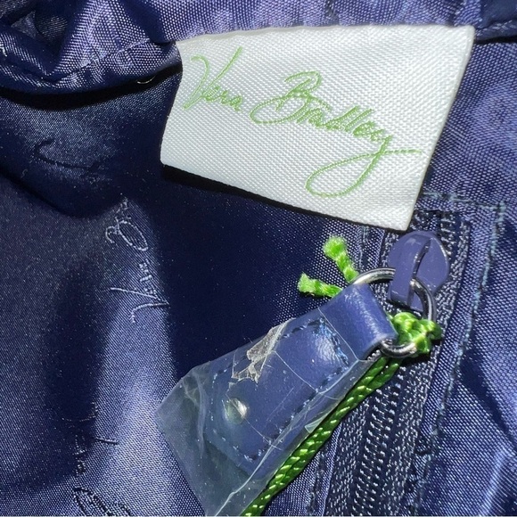 New VERA BRADLEY Marrakech Beads Flap Crossbody Blue Orange Commute Adjustable - Picture 14 of 14